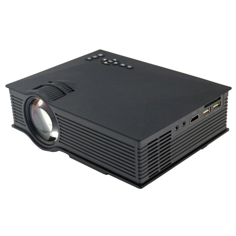 UC68 1200 Lumens HD 800 x 480 Digital LED Projector with Remote Control, Support USB / SD / VGA / HDMI