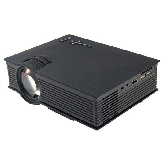 UC68 1200 Lumens HD 800 x 480 Digital LED Projector with Remote Control, Support USB / SD / VGA / HDMI