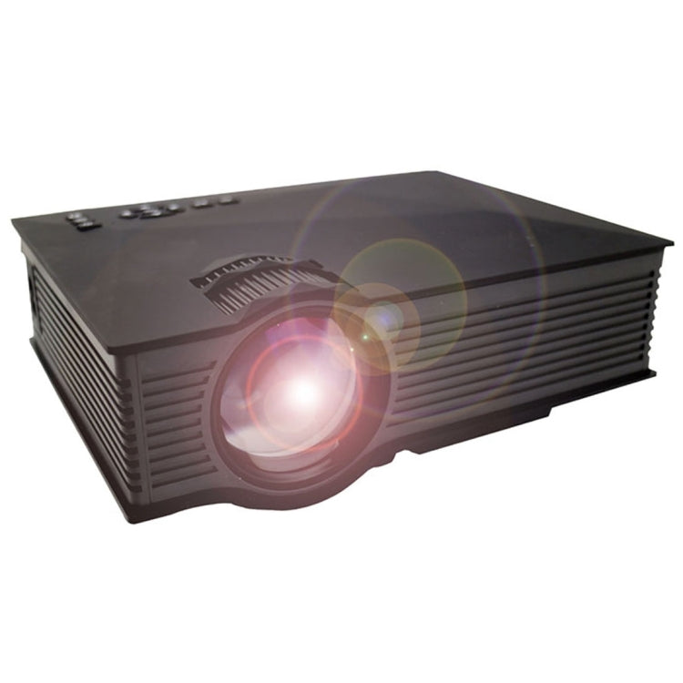 UC68 1200 Lumens HD 800 x 480 Digital LED Projector with Remote Control, Support USB / SD / VGA / HDMI