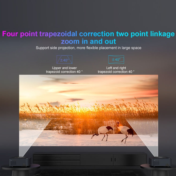 GXMO X1 5 pouces Android 9.0 2 Go+16 Go 1920x1080P 450 ANSI 2.4G&5G Double WiFi Bluetooth Théâtre, GXMO X1