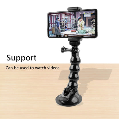 Suction Cup Jaws Flex Clamp Mount for GoPro, Insta360, DJI and Other Action Cameras, Jaws Flex Clamp