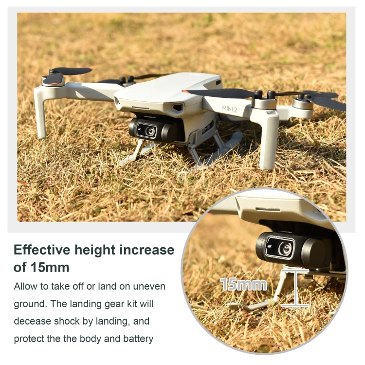 STARTRC 1106837 Shockproof Quick Release Anti-collision Landing Gear Height Extender Holder for DJI Mini 2 / Mavic Mini, For DJI Mavic Mini