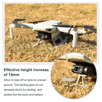 STARTRC 1106837 Shockproof Quick Release Anti-collision Landing Gear Height Extender Holder for DJI Mini 2 / Mavic Mini, For DJI Mavic Mini
