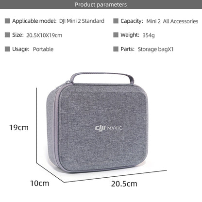 Original Portable Waterproof Nylon Box Case Storage Bag for DJI Mini 2 Drone, Case For DJI Mini 2