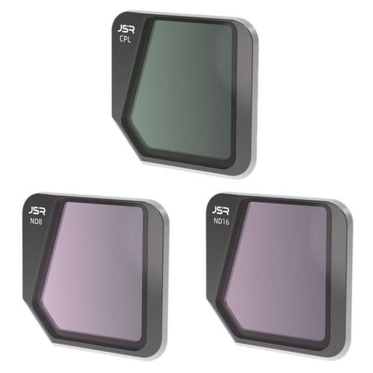 JSR Drone 3 in 1 CPL+ND8+ND16 Lens Filter for DJI Mavic 3, CPL+ND8+ND16