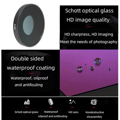 JSR 4 in 1 UV CPL ND8 ND16 ND32 ND64 Lens Filter For DJI Osmo Action 3, 6 in 1