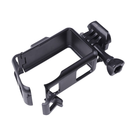 For DJI Osmo Action 3 Vertical Plastic Protective Frame Cage with Cold Shoes, For DJI Osmo Action 3