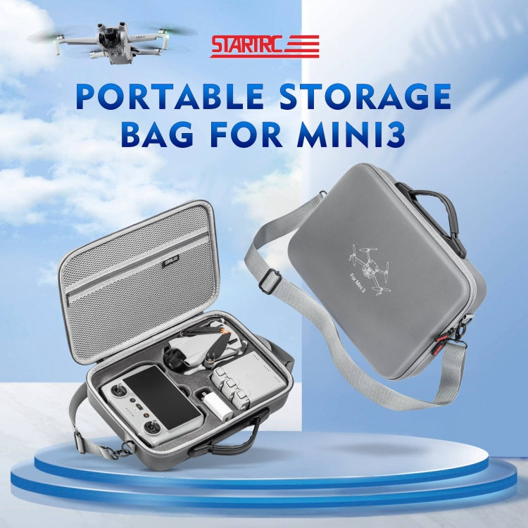 For DJI Mini 3 / RC with Screen STARTRC Shoulder Storage Bag Handbag, For DJI Mini 3 / RC with Screen