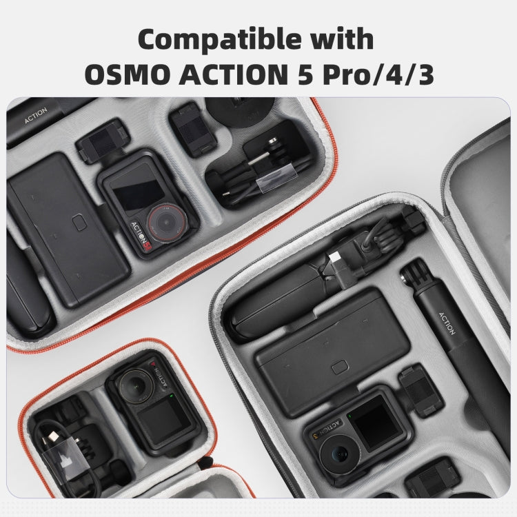 Für DJI Osmo Action 5 Pro / 4 / 3 Sunnylife Tragetasche Adventure Combo Bag, Adventure Combo Bag
