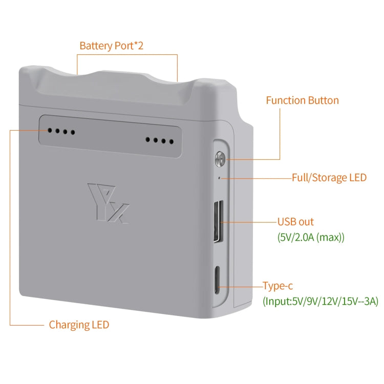 Pour chargeur de batterie DJI Neo XY 2 canaux, gestionnaire de charge de batterie, 2 canaux