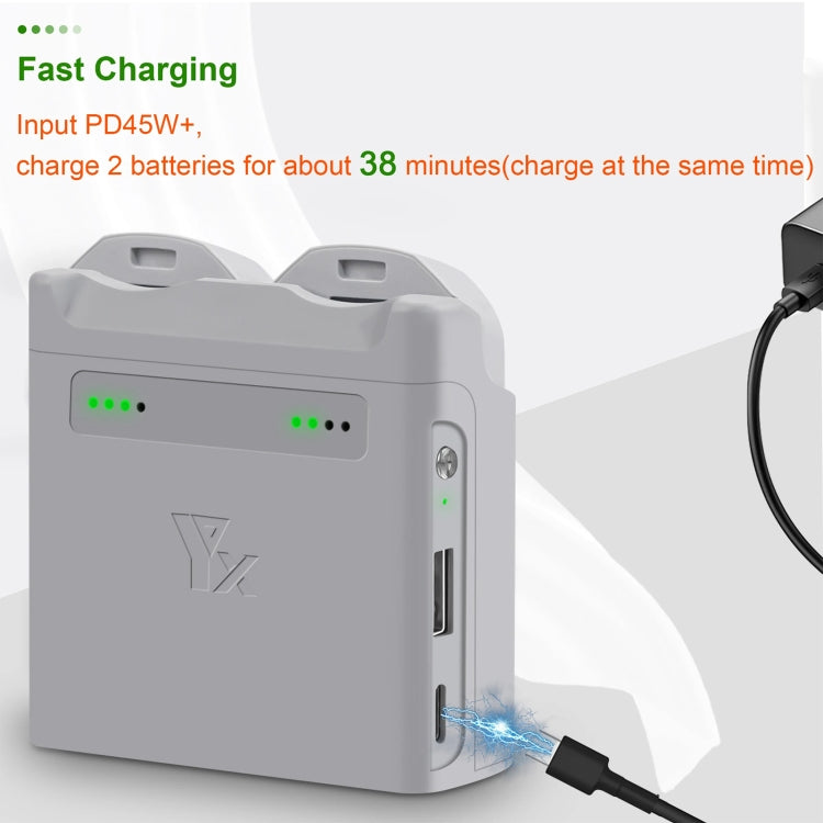 Pour chargeur de batterie DJI Neo XY 2 canaux, gestionnaire de charge de batterie, 2 canaux