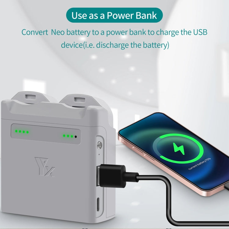 Pour chargeur de batterie DJI Neo XY 2 canaux, gestionnaire de charge de batterie, 2 canaux