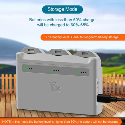 Pour le gestionnaire de charge de batterie 3 canaux DJI Neo XY, 3 canaux