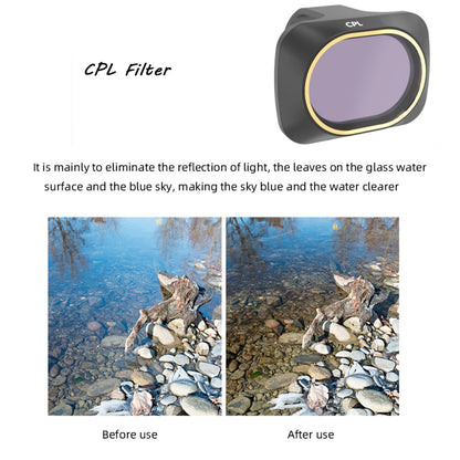 JSR Drone 4 in 1 UV +CPL+ND4+ND8 Lens Filter for DJI MAVIC mini, UV+CPL+ND4+ND8