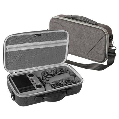 Pour DJI Neo 2 Sunnylife Étui de Transport Portable Combo Sac à Bandoulière Housse de Protection Rigide de Voyage, Combo Sac à Bandoulière