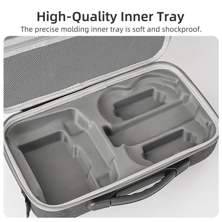 Pour DJI Neo 2 Sunnylife Étui de Transport Portable Combo Sac à Bandoulière Housse de Protection Rigide de Voyage, Combo Sac à Bandoulière