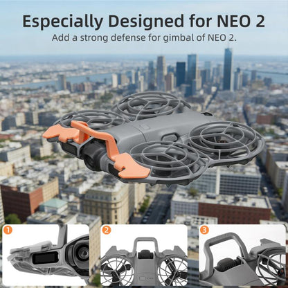 For DJI Neo 2 Sunnylife Quick-Release Gimbal Bumper Drone Lens Camera Guard Bar Protector Bump-proof Guard Bracket, For DJI Neo 2