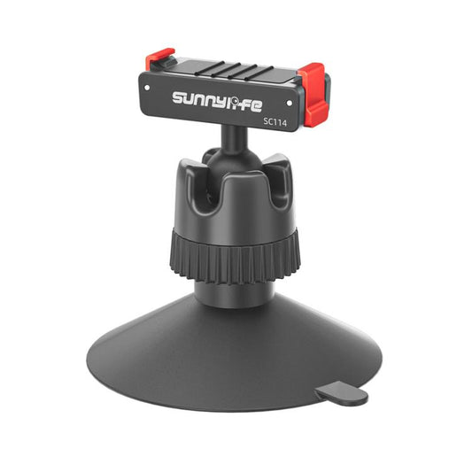 Soporte adaptador de rótula magnética de liberación rápida Sunnylife con soporte de ventosa giratorio de 360° para DJI Osmo 360 / Action 5 Pro / 4 / 3, para DJI Osmo 360 / Action 5 Pro / 4 / 3