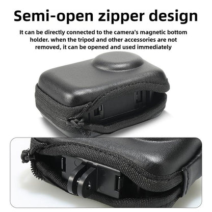 For DJI Osmo Action 5 Pro / 4 / 3 Portable Body Half Coverage Storage Box Bag