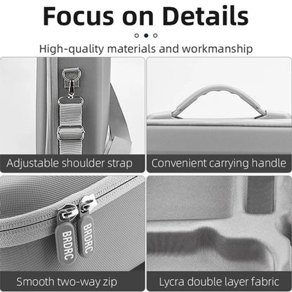 For DJI Mini 3 / 3 Pro BRDRC Shoulder Drone Remote Control Storage Carrying Bag, For DJI Mini 3 / 3 Pro