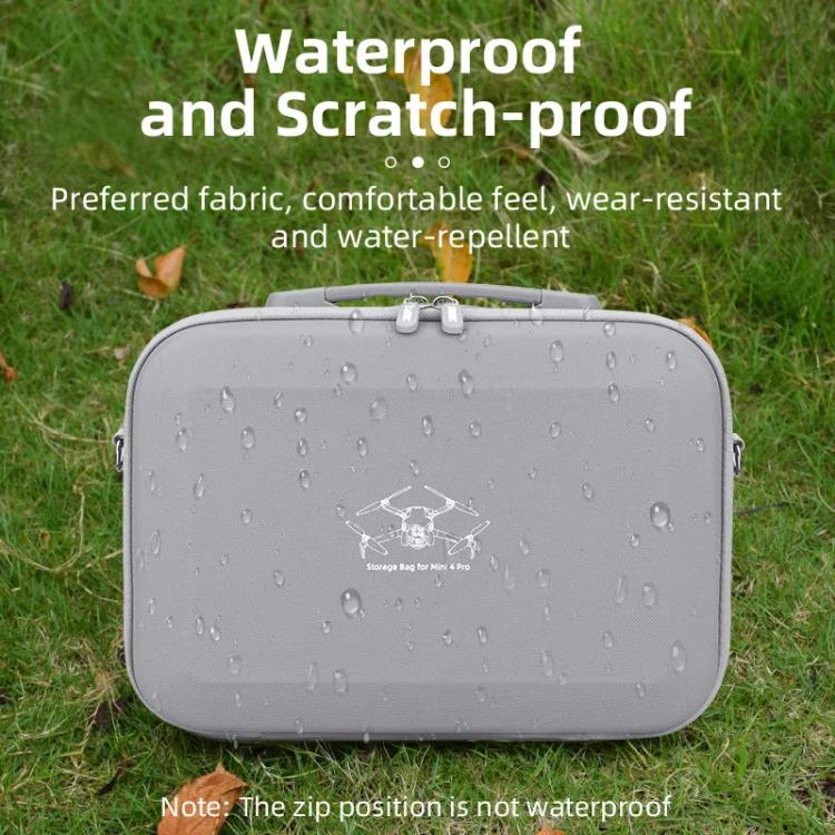 For DJI Mini 4 Pro BRDRC Shoulder Drone Remote Control Storage Carrying Bag, For DJI Mini 4 Pro