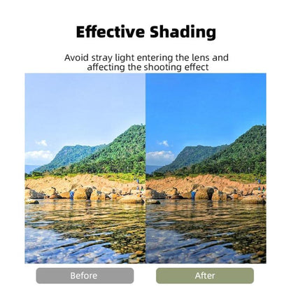 For DJI Mini 4 Pro BRDRC Lens Hood Gimbal Anti-Glare Sunshade Cover, For DJI Mini 4 Pro