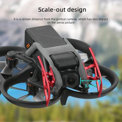Pour DJI Avata BRDRC Gimbal Lentille Anti-collision Alliage d'aluminium Garde Pare-chocs