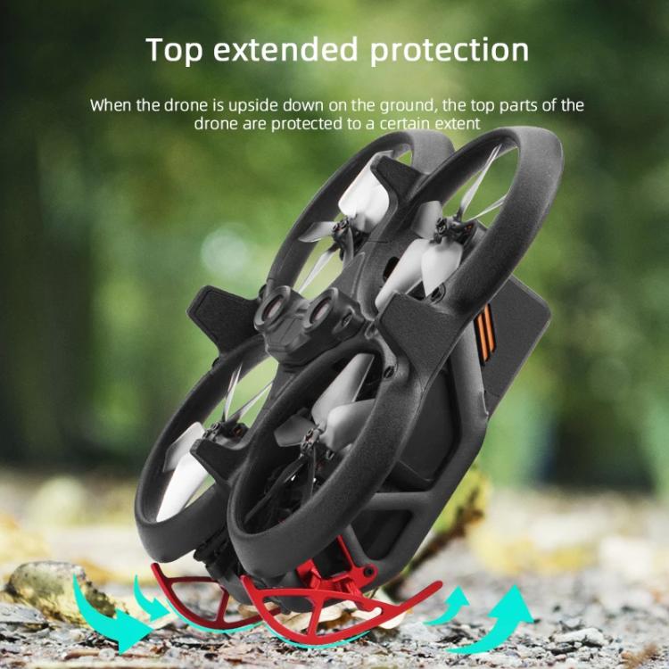 Pour DJI Avata BRDRC Gimbal Lentille Anti-collision Alliage d'aluminium Garde Pare-chocs