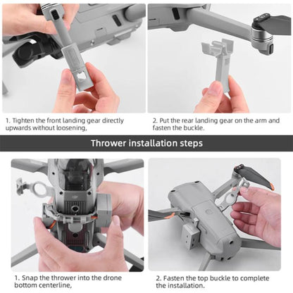 For DJI Mavic Air 2 / Air 2S Air-Dropping System Thrower Parabolic, For DJI Mavic Air 2 / Air 2S