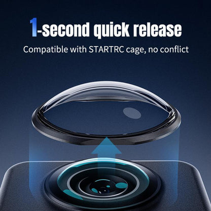 For DJI Osmo 360 STARTRC Lens Guard PC Protective Cover, PC Lens Guard