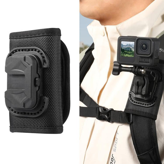 STARTRC Hook And Loop Fastener Universal Backpack Clip Mount, Backpack Clip