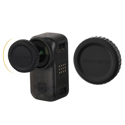 For DJI Osmo 360 Sunnylife Silicone Lens Cover Scratch-Proof Camera Cover Protector Protective Lens Guard Protector