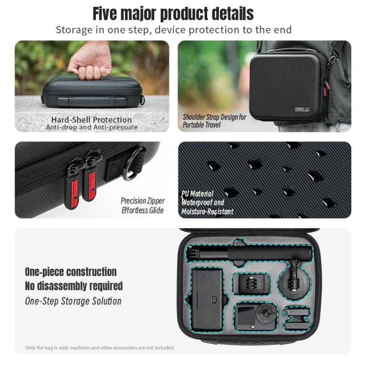 For DJI Osmo Action 6 STARTRC Photography Kit Storage Shoulder Bag, For DJI Osmo Action 6