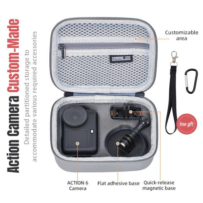 For DJI Osmo Action 6 STARTRC Portable Carrying Box Mini Standard Combo Bag, For DJI Osmo Action 6