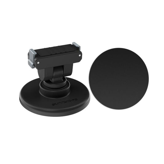 Soporte de base magnética bidireccional de liberación rápida Sunnylife de 1/4" con inclinación ajustable de 180° para mesa, compatible con DJI Osmo Nano / Action 6, DZ-141.