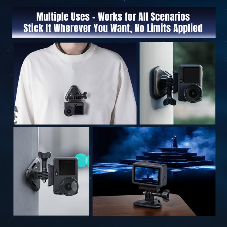 STARTRC Action Camera Magnetic Neck Mount Holder Vlog POV Neck Strap