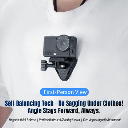 STARTRC Action Camera Magnetic Neck Mount Holder Vlog POV Neck Strap