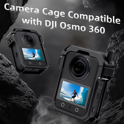 For DJI Osmo 360 YELANGU Metal Protective Cage Expansion Frame, For DJI Osmo 360 Cage