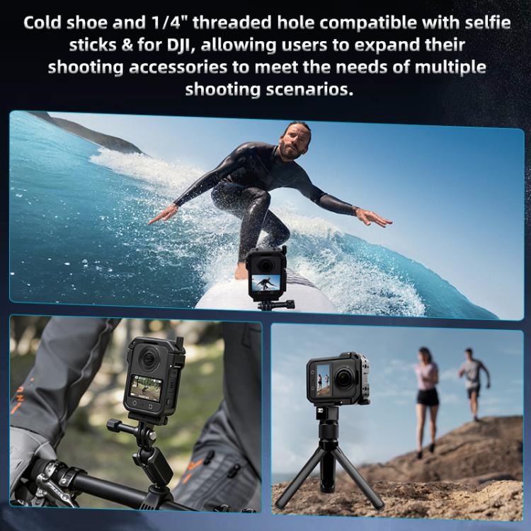 For DJI Osmo 360 YELANGU Metal Protective Cage Expansion Frame, For DJI Osmo 360 Cage