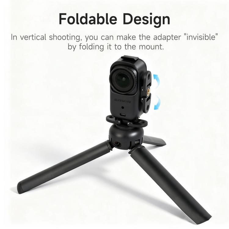 For DJI Osmo Nano Sunnylife Foldable Vertical-Horizontal Adapter Mount Protective Frame Mounting Brackets Housing Cover, ON-BK065 Vertical-Horizontal Frame