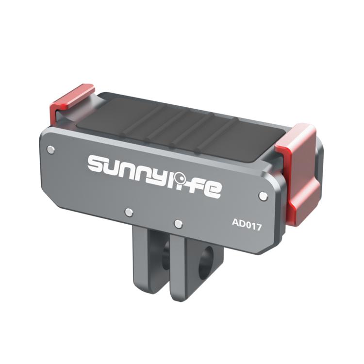 Sunnylife Metal Magnetic Quick Release Adapter Mount Foldable Cam Stand 1/4 Adapter For DJI Osmo Nano / Osmo 360 / Action 5 Pro / 4 / 3, AD017 For DJI Osmo Nano / Osmo 360