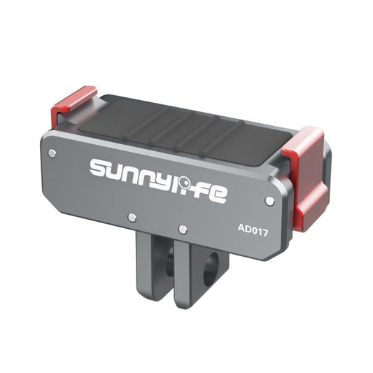Sunnylife Metal Magnetic Quick Release Adapter Mount Foldable Cam Stand 1/4 Adapter For DJI Osmo Nano / Osmo 360 / Action 5 Pro / 4 / 3, AD017 For DJI Osmo Nano / Osmo 360