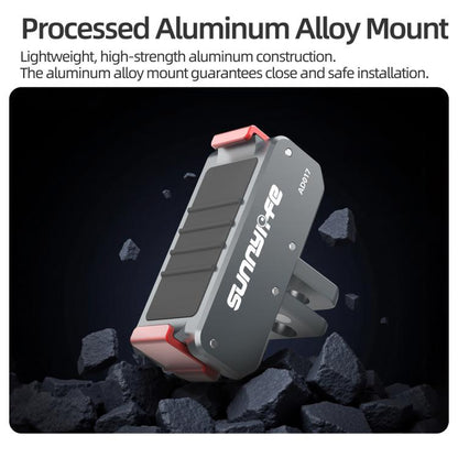 Sunnylife Metal Magnetic Quick Release Adapter Mount Foldable Cam Stand 1/4 Adapter For DJI Osmo Nano / Osmo 360 / Action 5 Pro / 4 / 3, AD017 For DJI Osmo Nano / Osmo 360