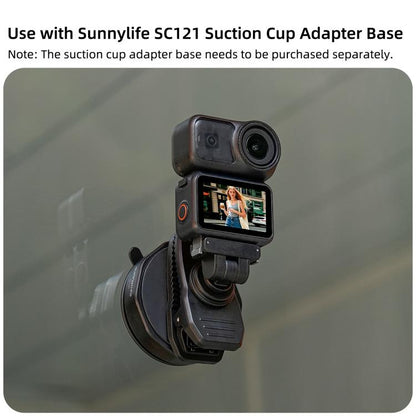 Sunnylife Magnetic Quick-Release Backpack Clip Adjustable Action Camera Clamp Vertical-Horizontal Mount for DJI Osmo Nano / Action 6, MJ-172 For DJI Osmo Nano / Action 6