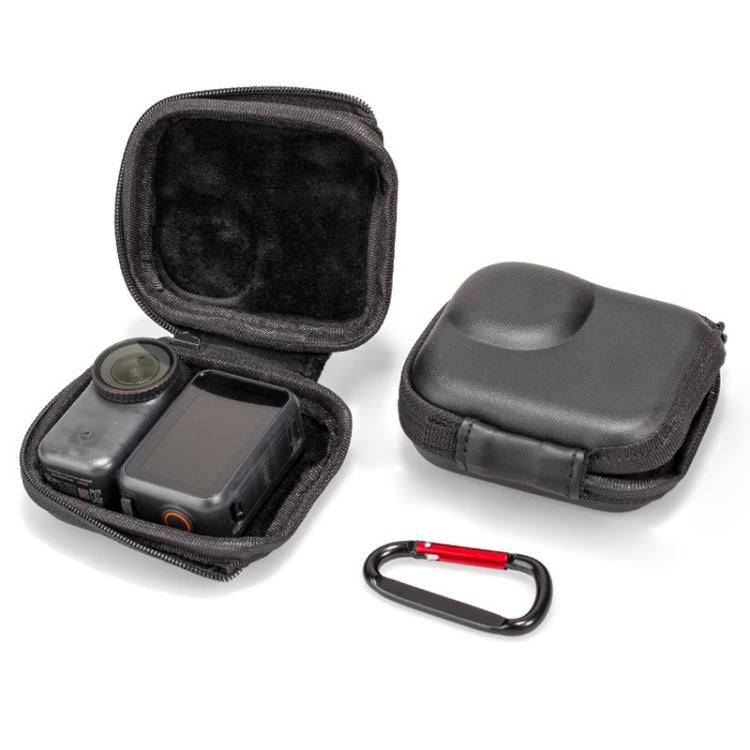 For DJI Osmo Nano Half-open Mini Body PU Storage Bag, For DJI Osmo Nano Black, For DJI Osmo Nano Grey