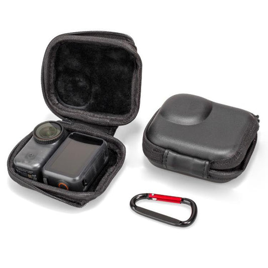 For DJI Osmo Nano Half-open Mini Body PU Storage Bag, For DJI Osmo Nano Black, For DJI Osmo Nano Grey