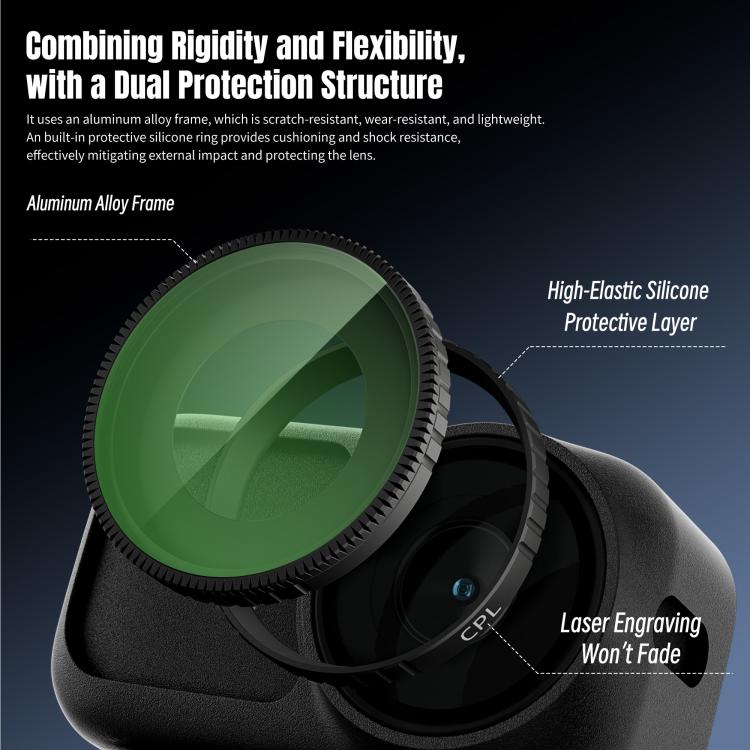 For DJI Osmo Nano STARTRC CPL Camera Lens Filter