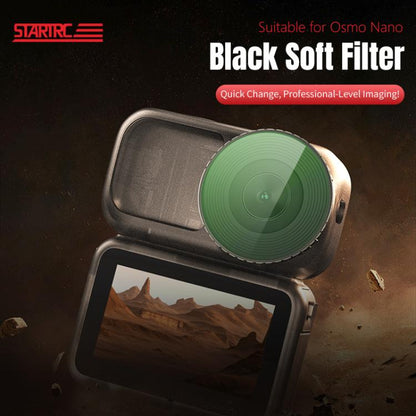 For DJI Osmo Nano  STARTRC Black Mist 1/4 Camera Lens Filter, Black Mist 1/4