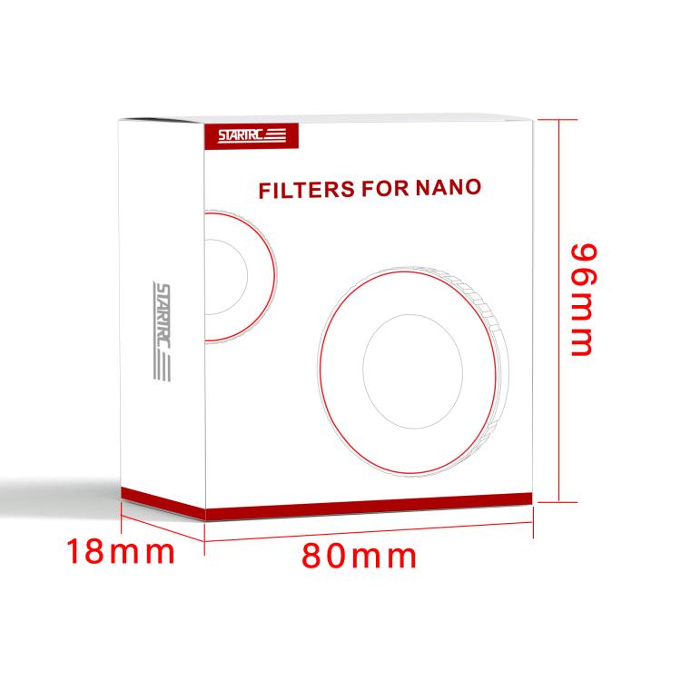 For DJI Osmo Nano STARTRC 4 in 1 ND8 ND16 ND32 CPL Camera Lens Filter, For DJI Osmo Nano