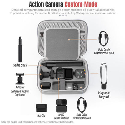 For DJI Osmo Nano STARTRC Portable Carrying Box All-purpose Storage Bag